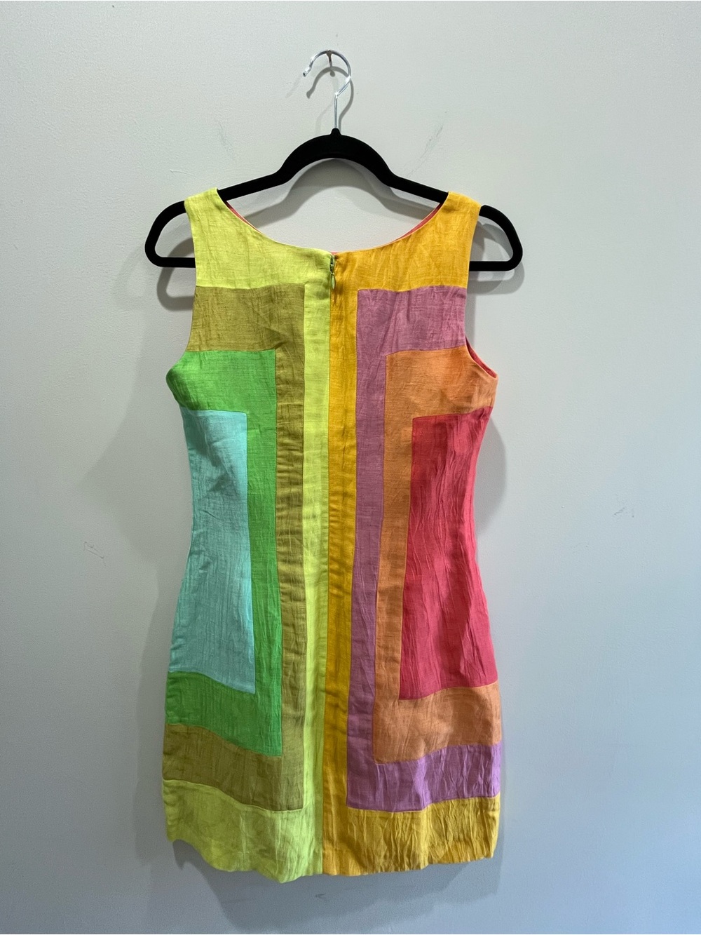 Colorblock Tracy Reese Sleeveless Mini Dress